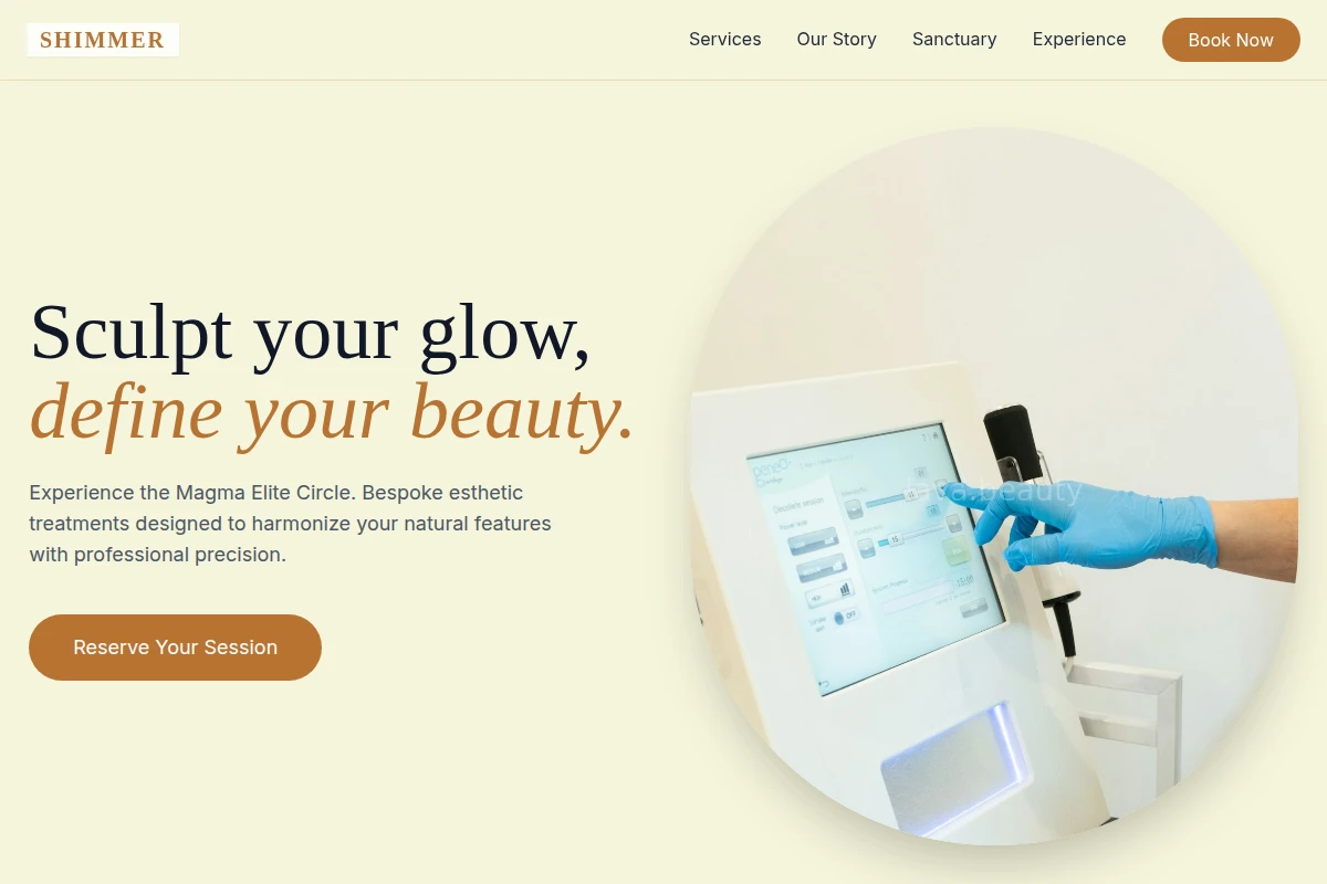 Shimmer Esthetician