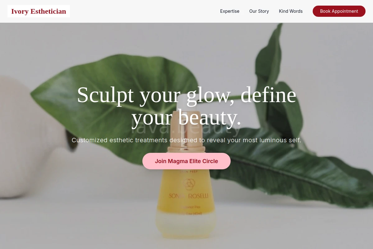 Ivory Esthetician